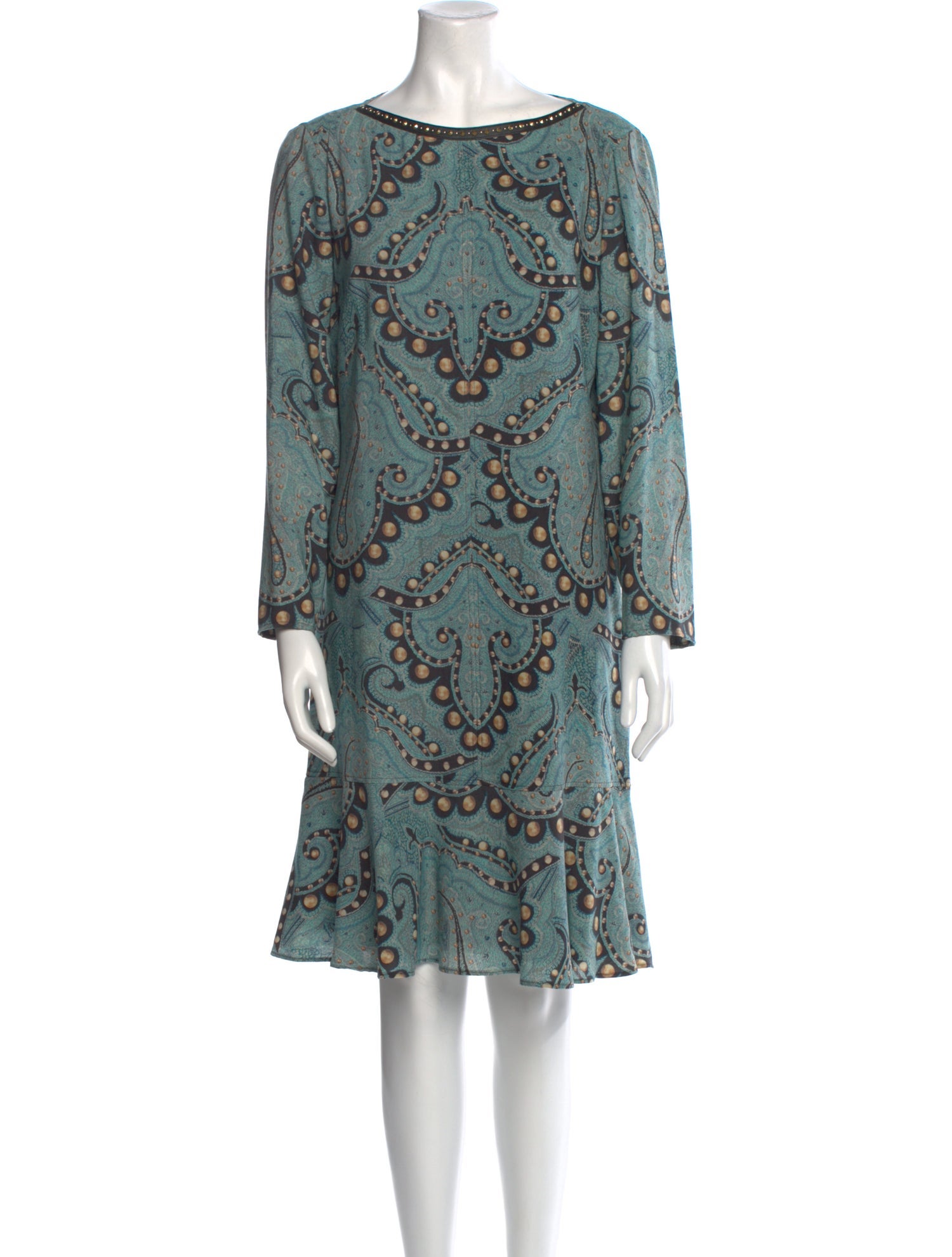 Etro Wool Knee-Length Dress