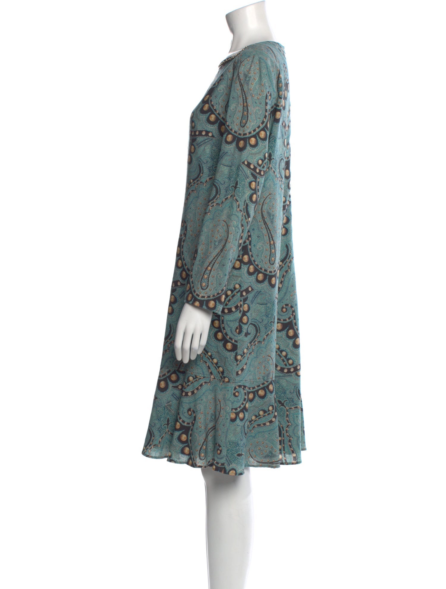 Etro Wool Knee-Length Dress
