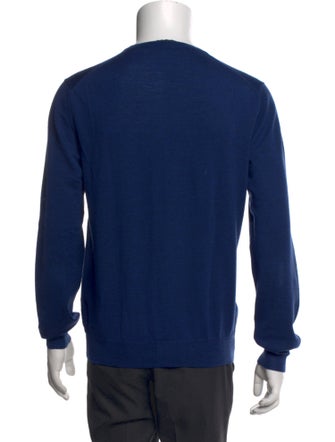Etro Wool V-Neck Pullover