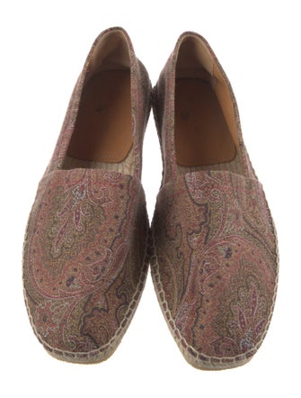 Etro Paisley Print Espadrilles