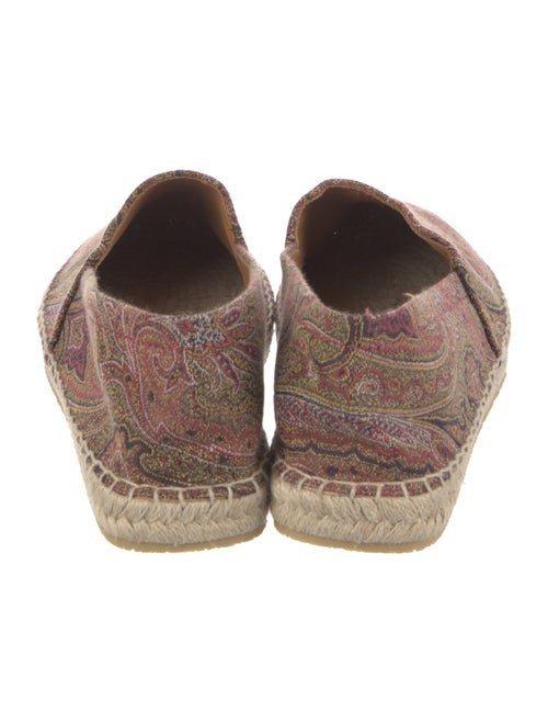 Etro Paisley Print Espadrilles