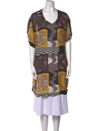 Etro Silk Printed Tunic