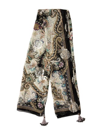 Etro Paisley Print Shawl