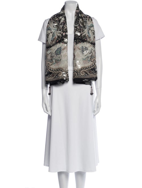 Etro Paisley Print Shawl