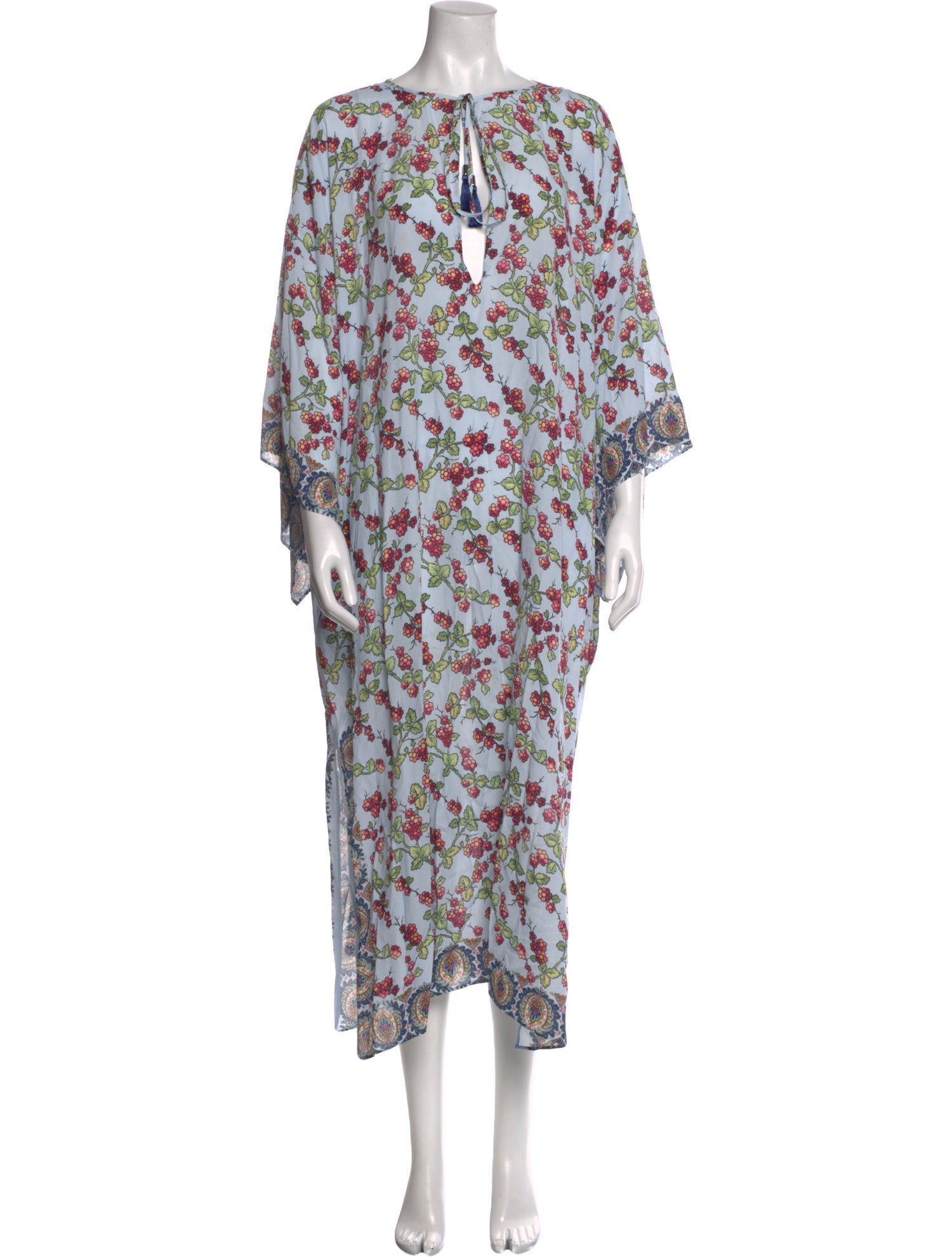 Etro Floral Print Midi Length Dress