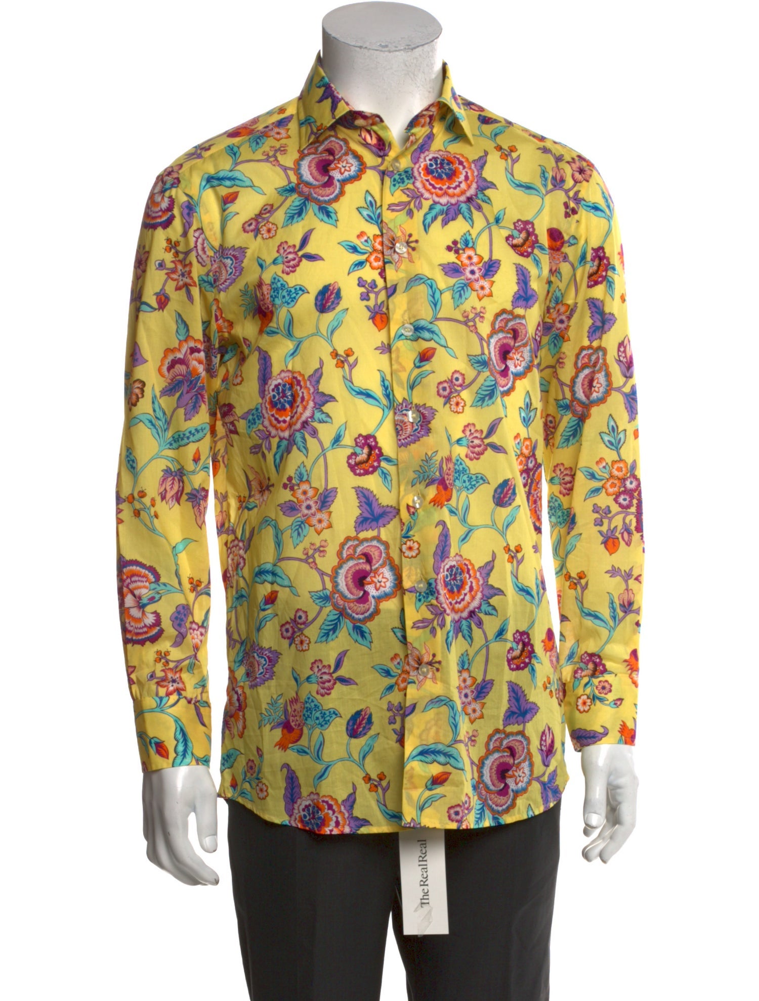 Etro Printed Long Sleeve Shirt