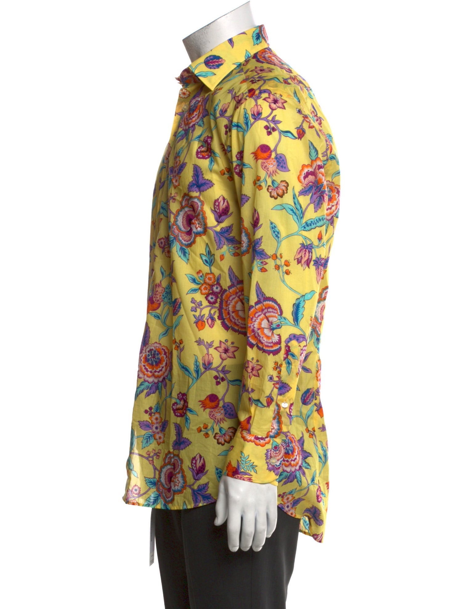 Etro Printed Long Sleeve Shirt