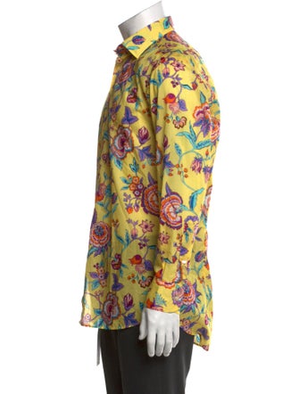 Etro Printed Long Sleeve Shirt