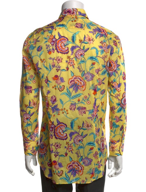 Etro Printed Long Sleeve Shirt