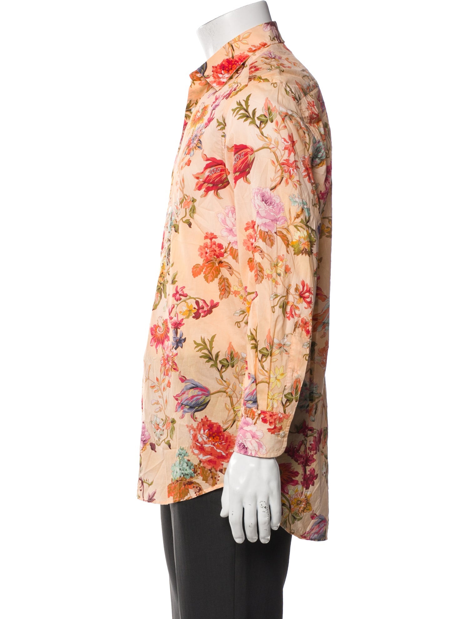 Etro Printed Long Sleeve Shirt