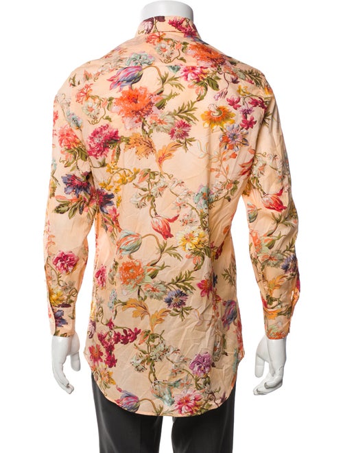 Etro Printed Long Sleeve Shirt