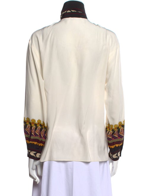 Etro Silk Graphic Print Tunic