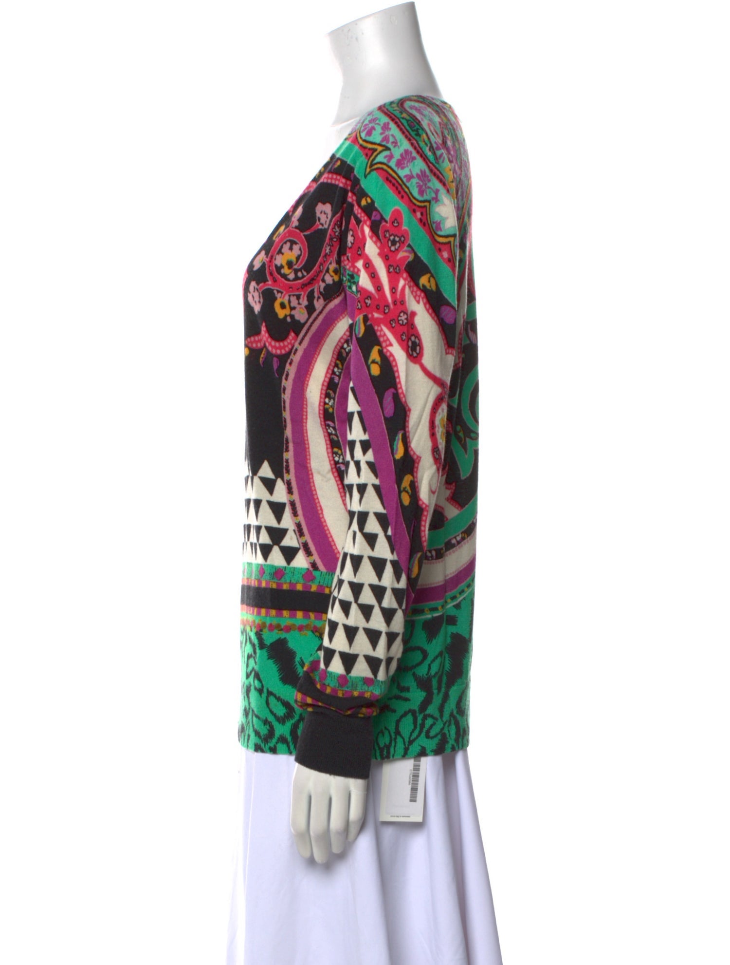 Etro Silk Printed Sweater