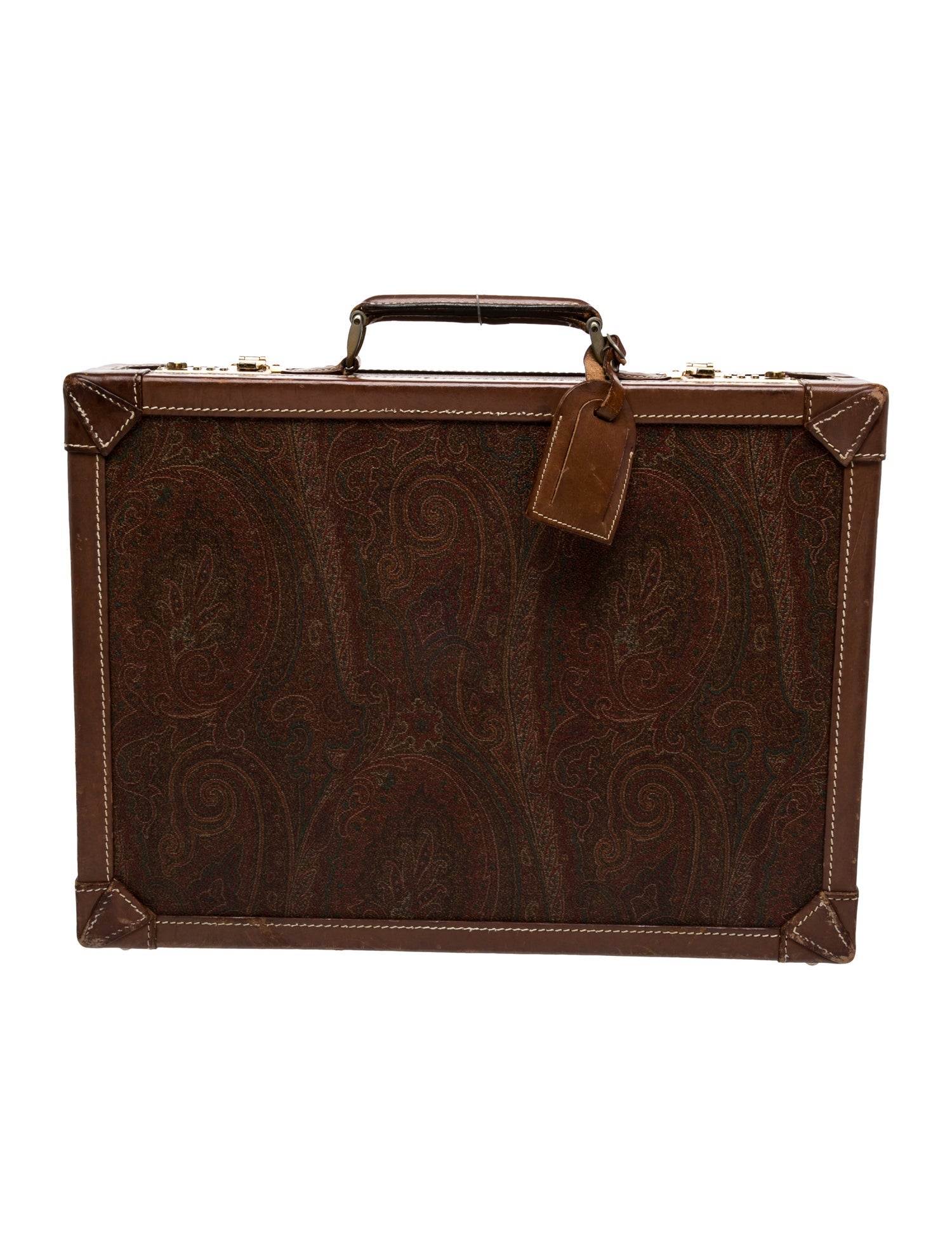 Etro Leather Briefcase