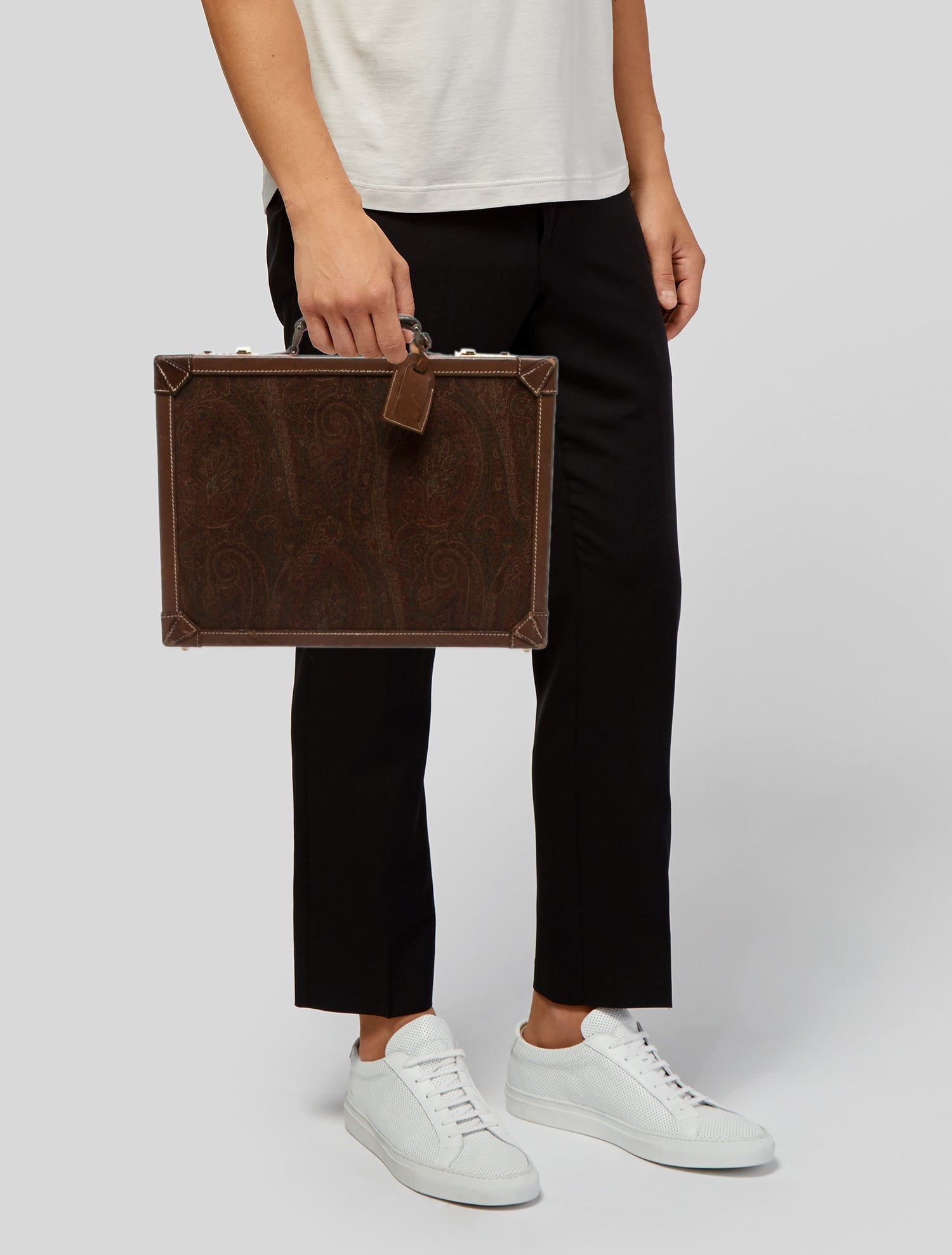 Etro Leather Briefcase