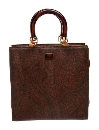 Etro Signature Top Handle Bag