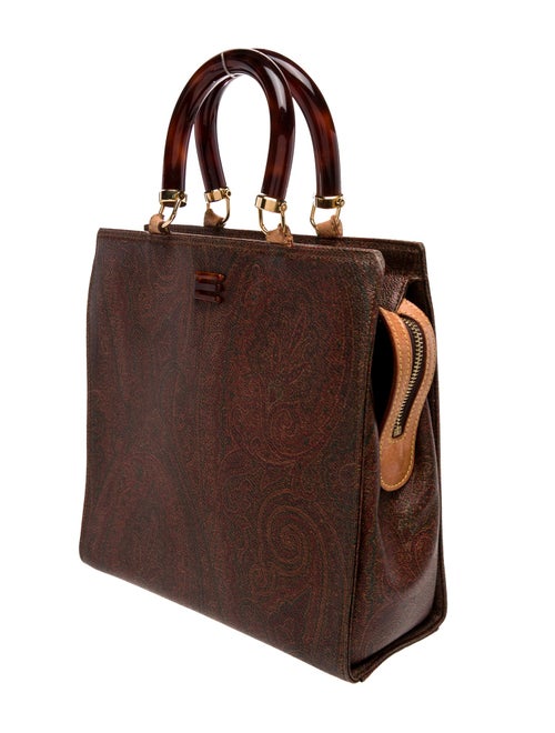 Etro Signature Top Handle Bag