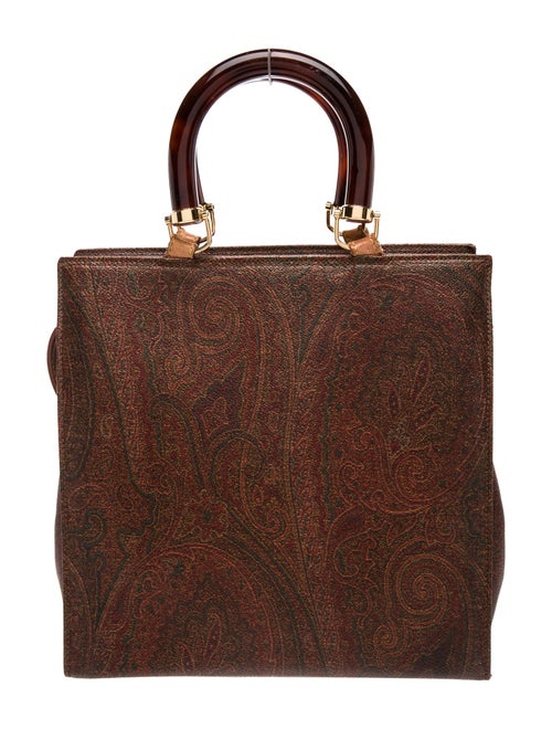Etro Signature Top Handle Bag