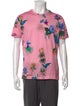 Etro Floral Print Crew Neck T-Shirt