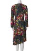 Etro Floral Print Knee-Length Dress