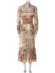 Etro Paisley Print Long Dress