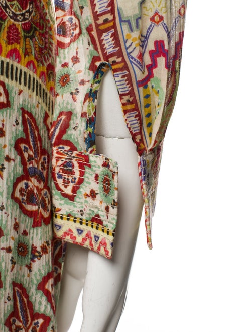 Etro Paisley Print Long Dress