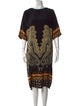 Etro Silk Midi Length Dress