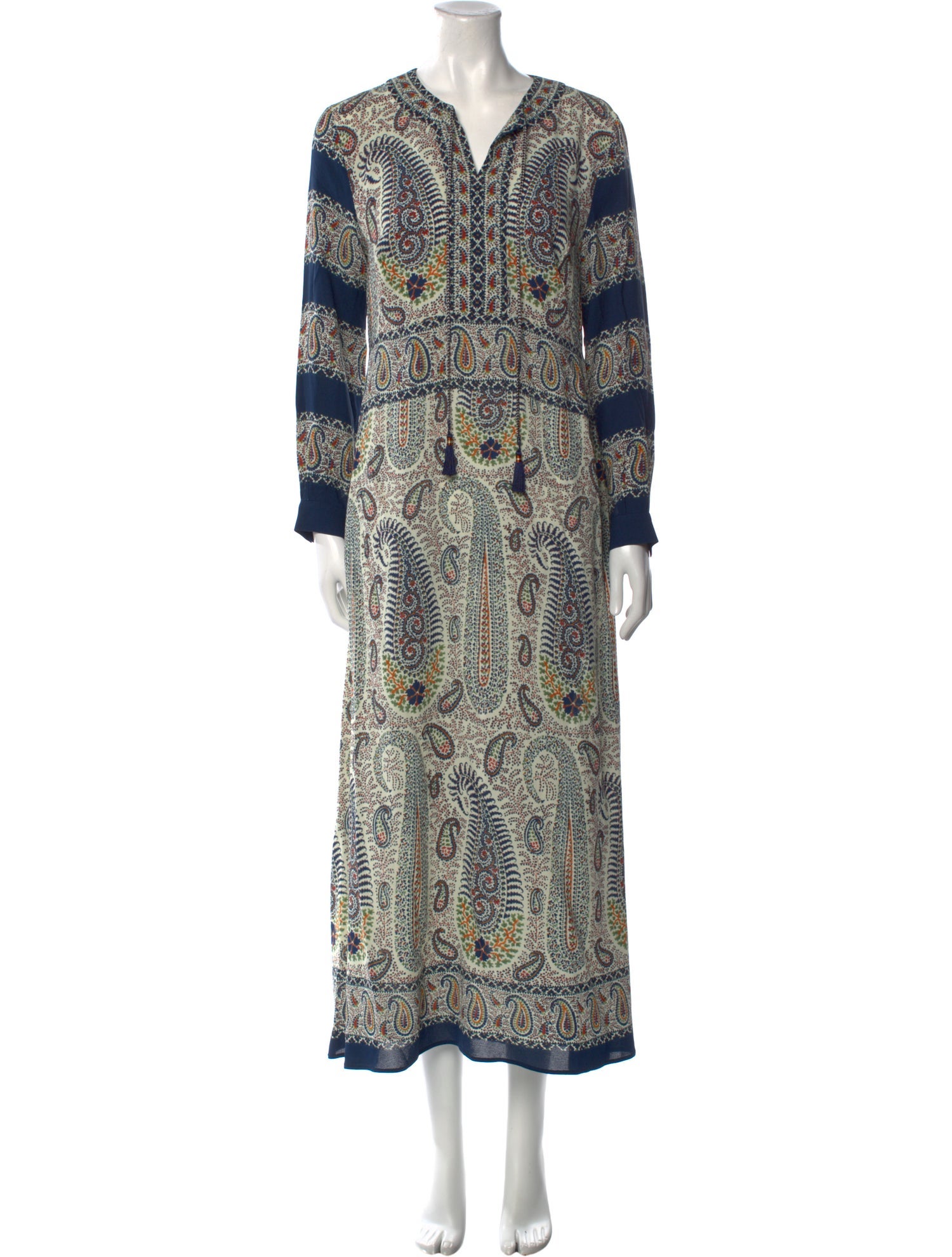 Etro Paisley Print Long Dress