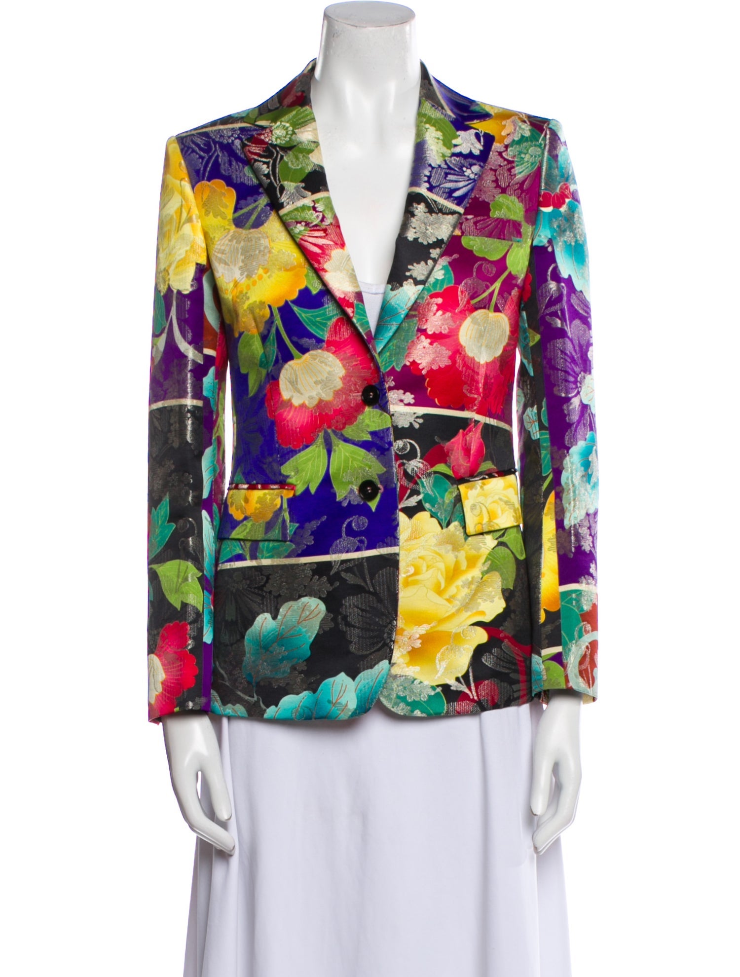 Etro Floral Print Blazer w/ Tags
