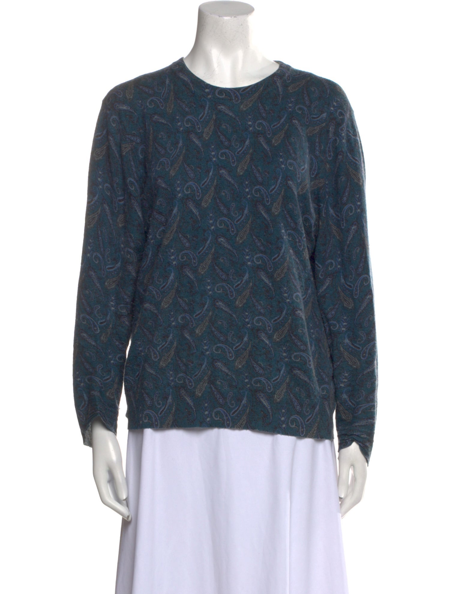 Etro Silk Printed Sweater