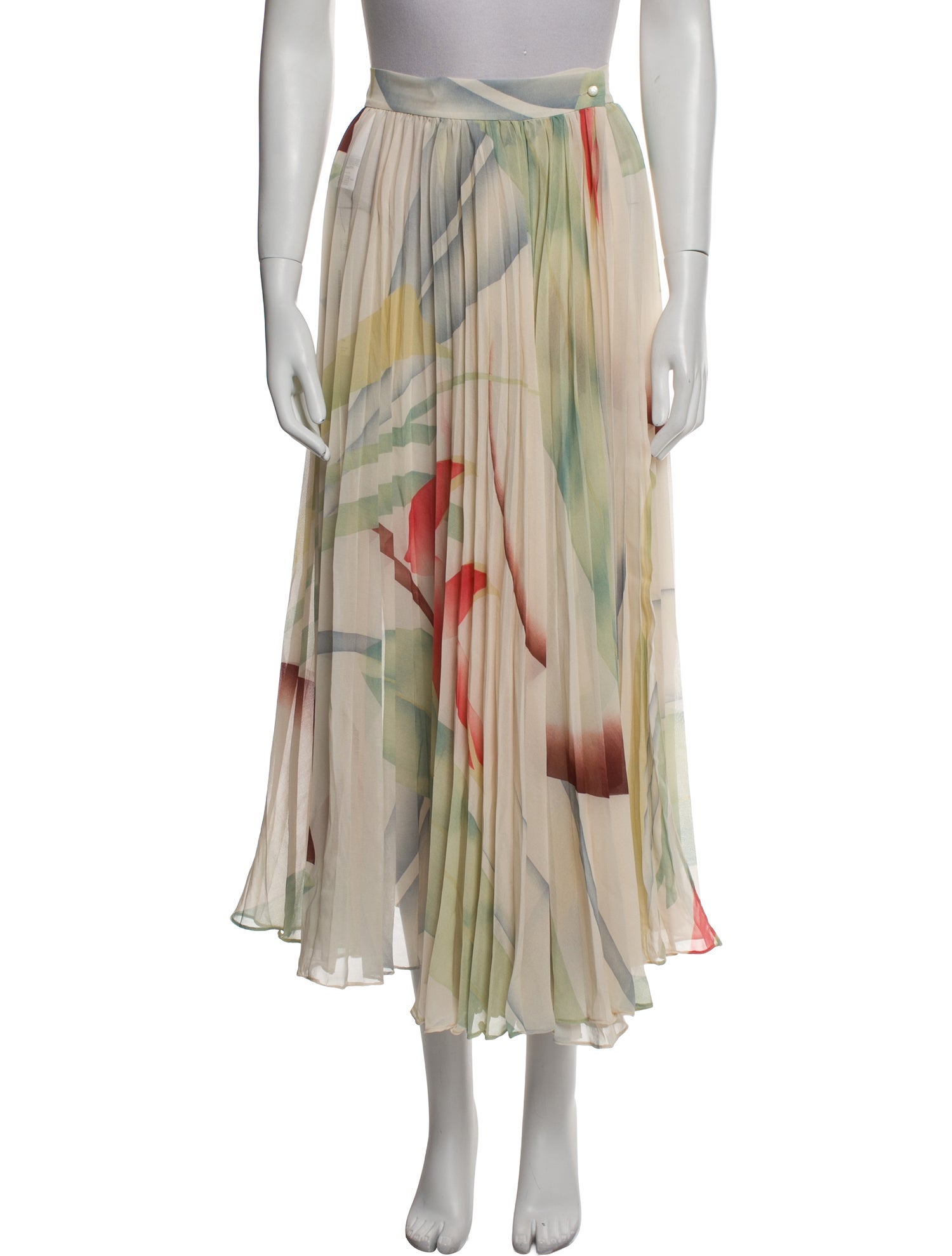 Etro Printed Midi Length Skirt