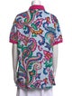 Etro Printed Short Sleeve Polo