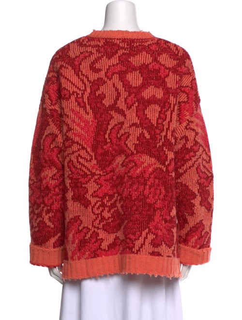 Etro Wool Printed Sweater