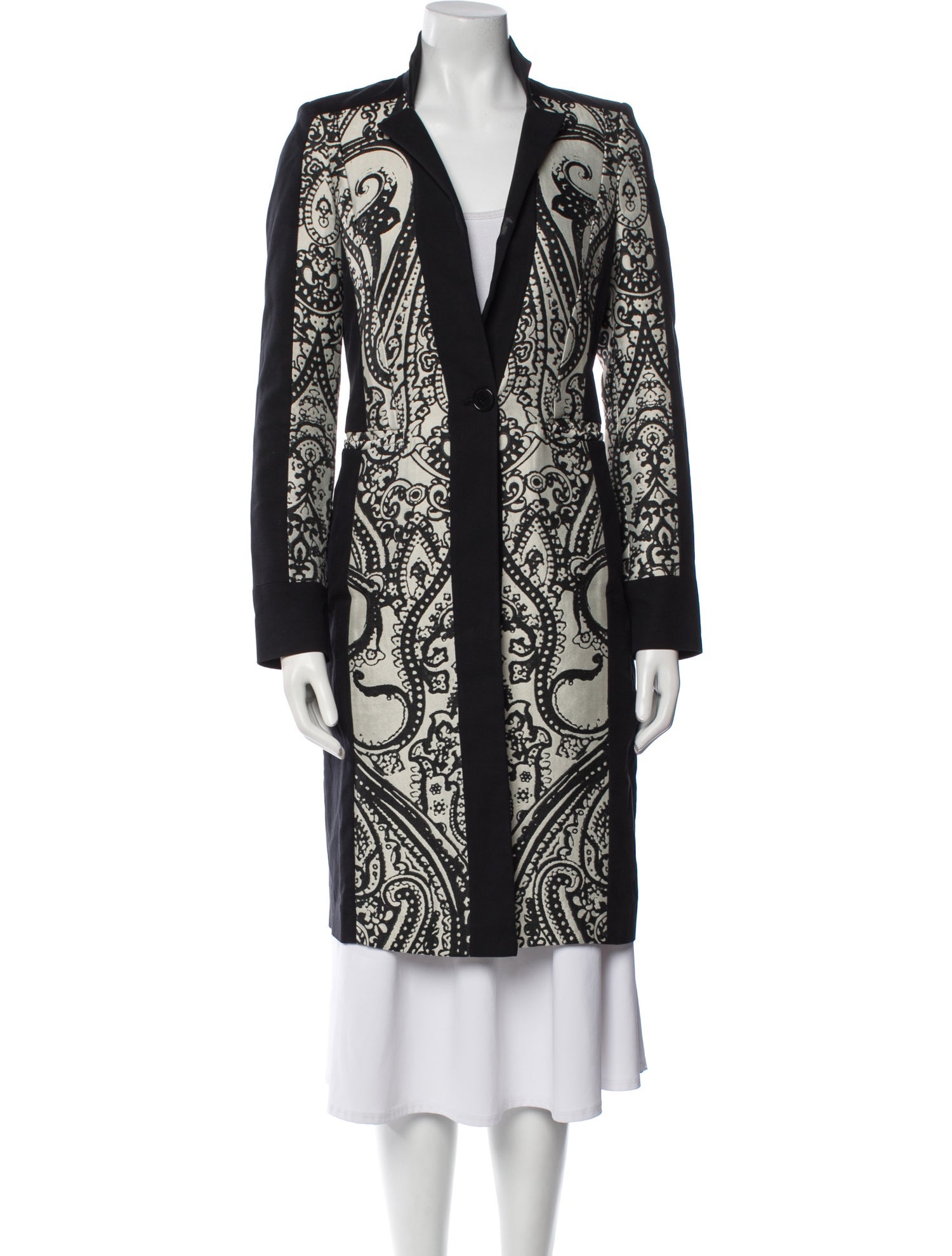 Etro Paisley Print Coat