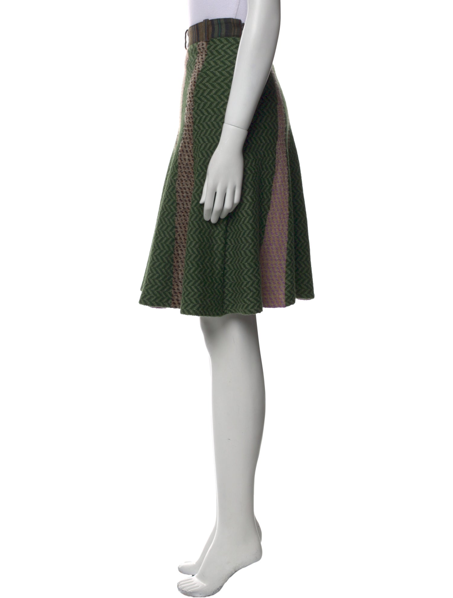 Etro Wool Knee-Length Skirt