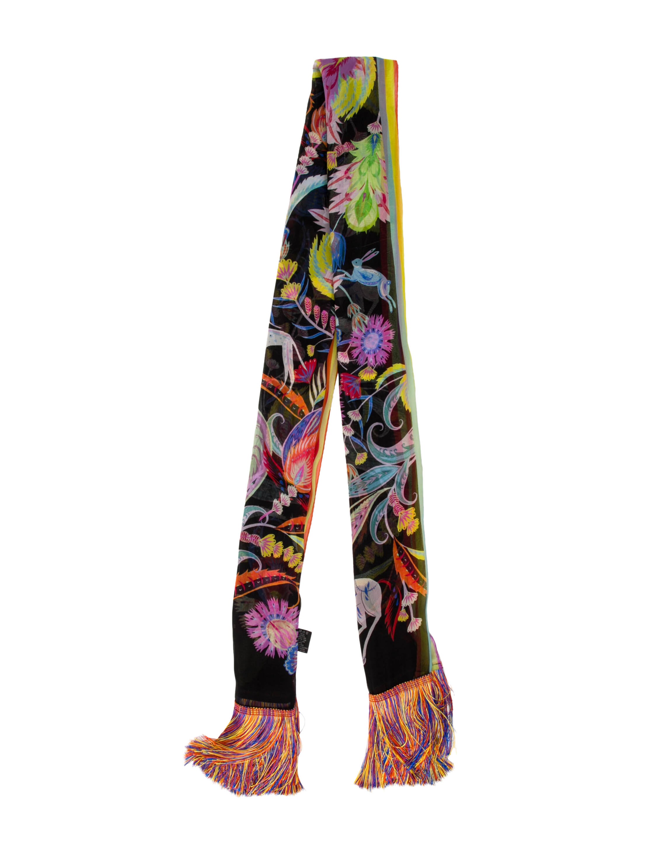 Etro Floral Print Scarf