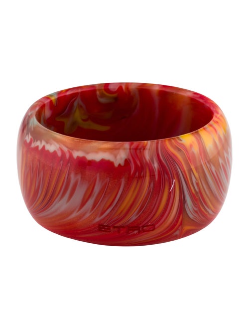 Etro Resin Wide Bangle Bracelet