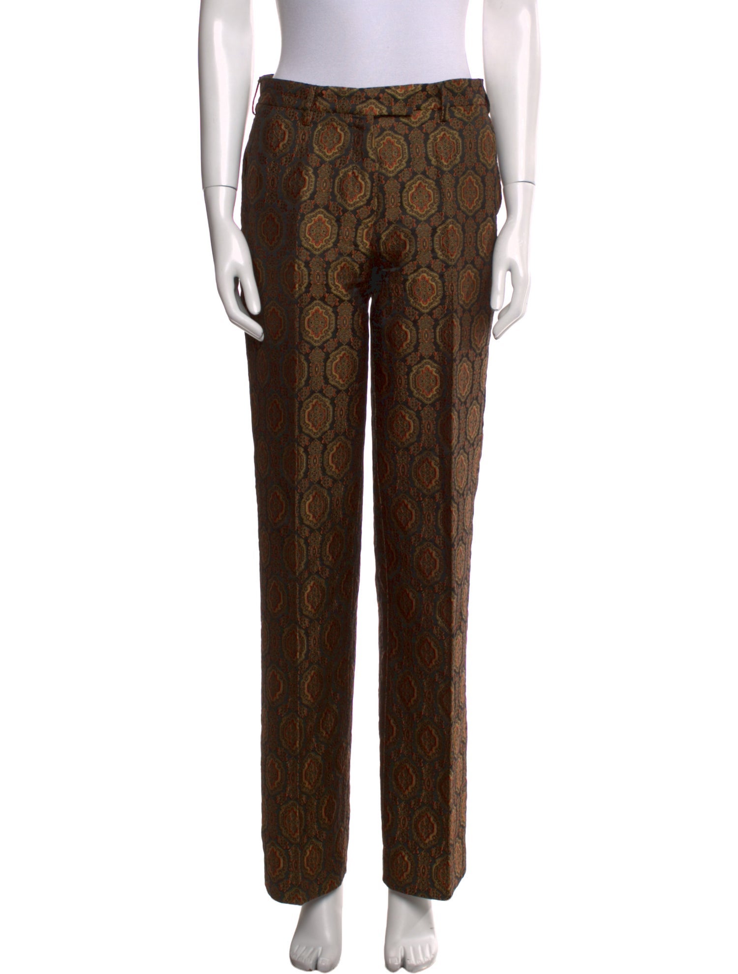 Etro Printed Wide Leg Pants