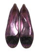 Etro Printed Beaded Accents Flats