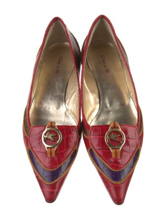 Etro Leather Ballet Flats