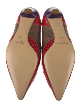 Etro Leather Ballet Flats
