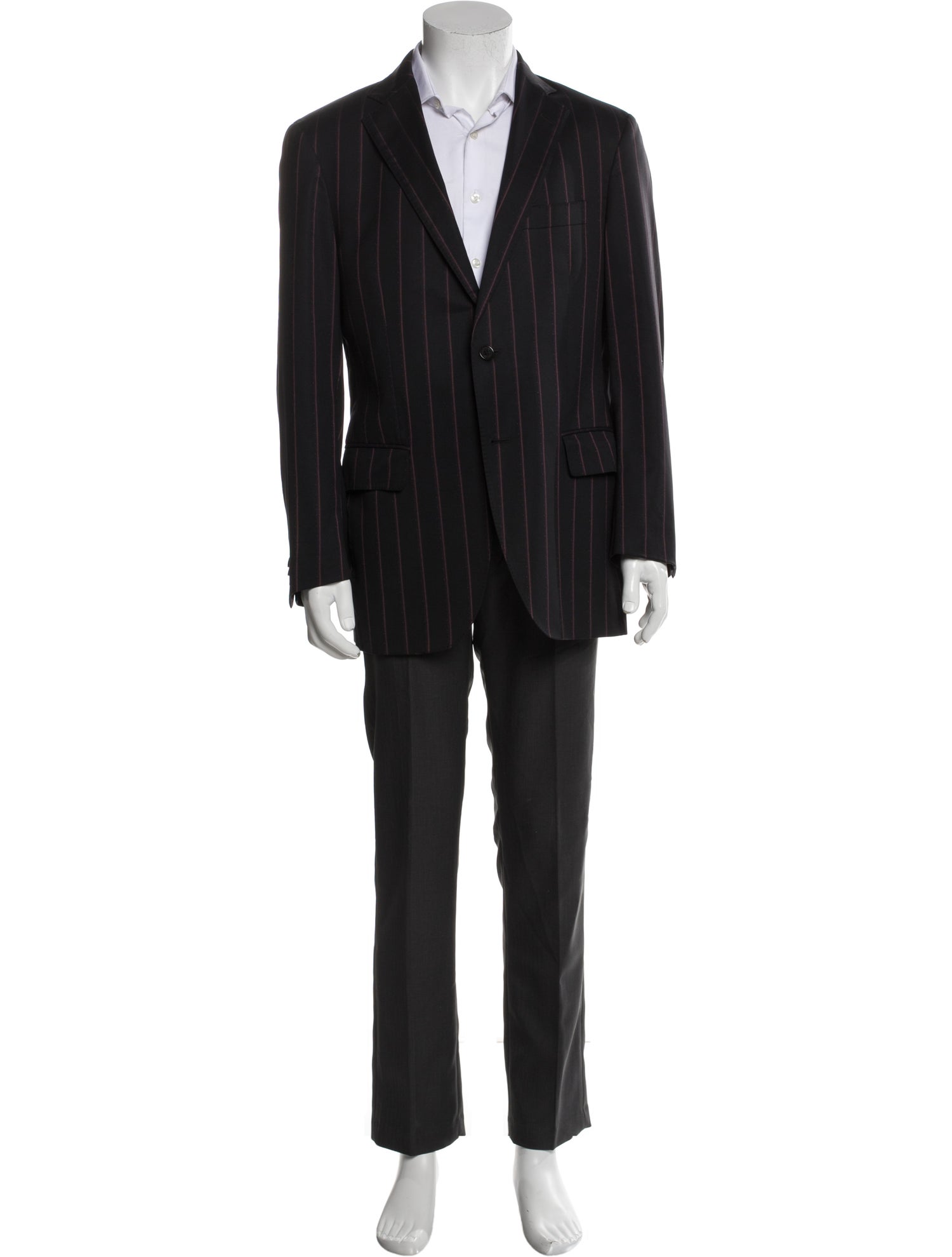 Etro Wool Striped Blazer
