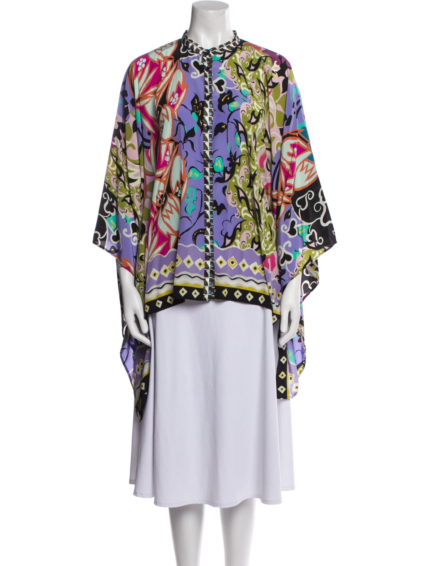 Etro Silk Printed Tunic