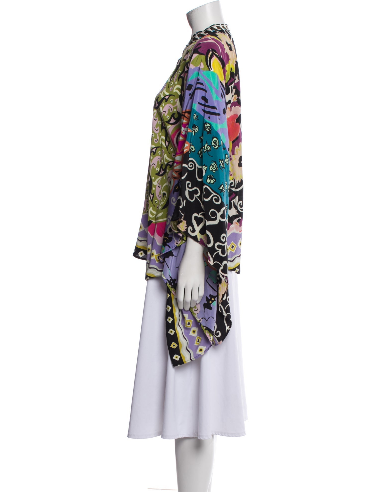 Etro Silk Printed Tunic