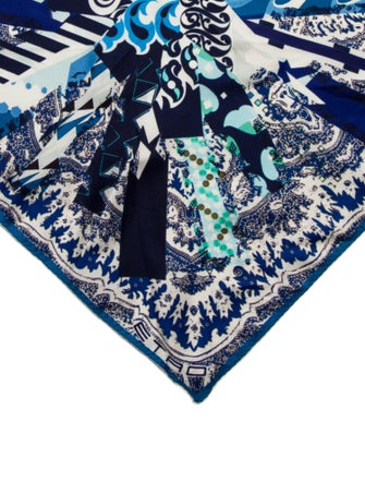 Etro Silk Printed Scarf