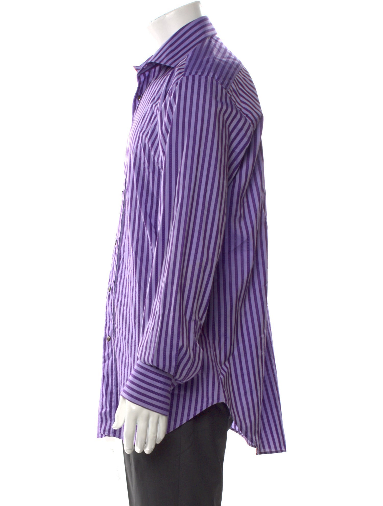 Etro Striped Long Sleeve Shirt