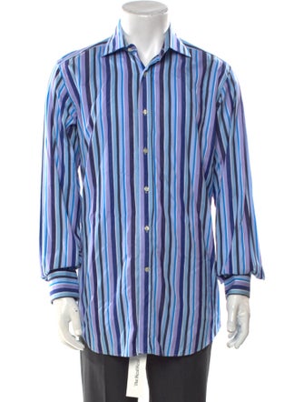 Etro Striped Long Sleeve Shirt