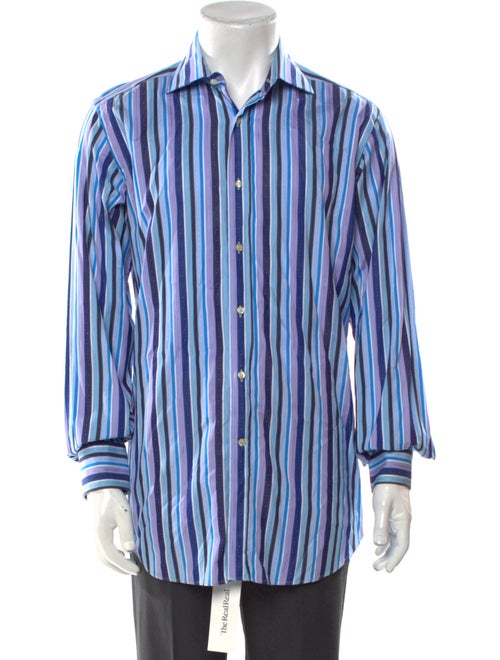 Etro Striped Long Sleeve Shirt