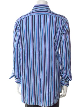 Etro Striped Long Sleeve Shirt
