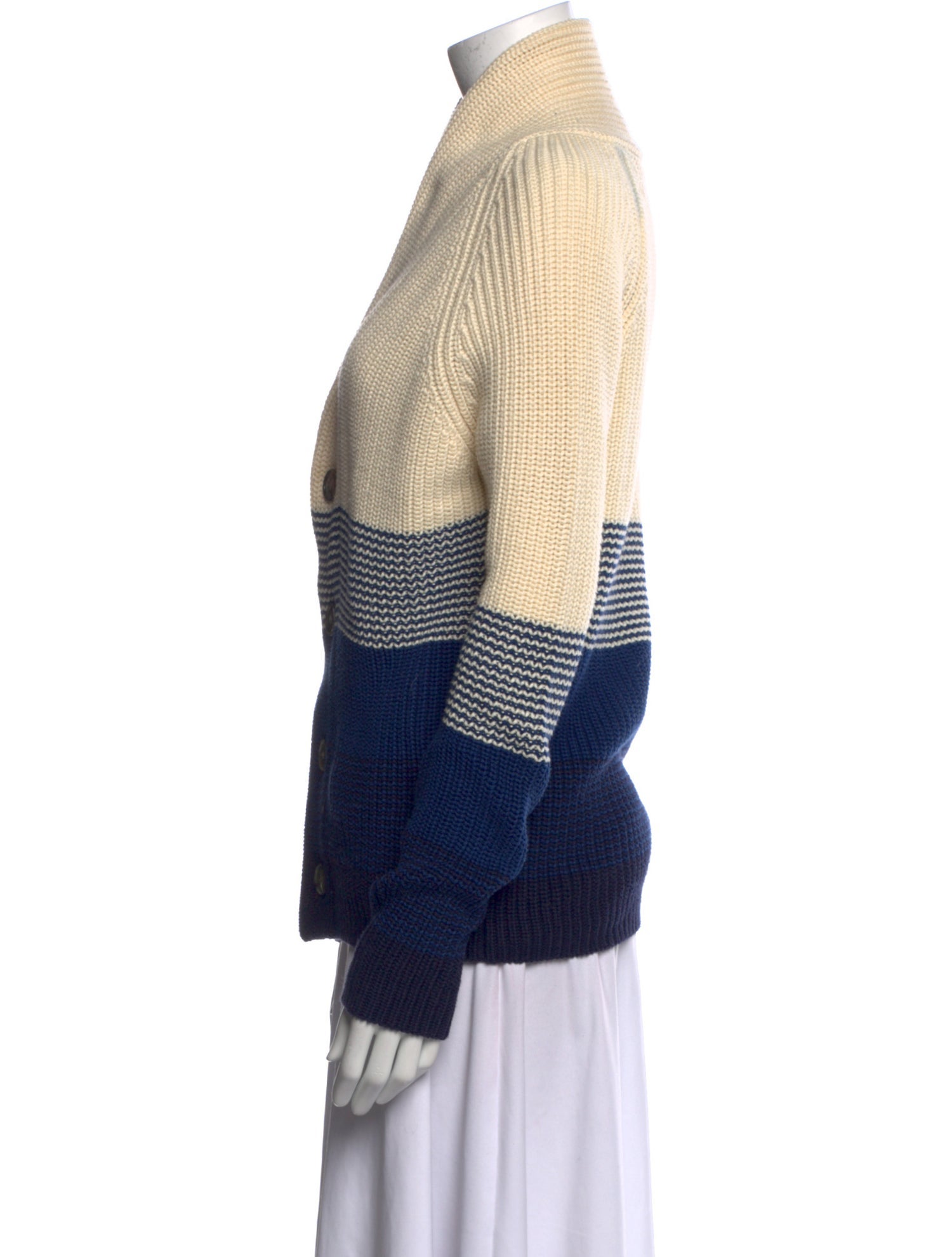 Etro Striped Mock Neck Sweater
